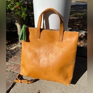 Able convertible backpack Cognac